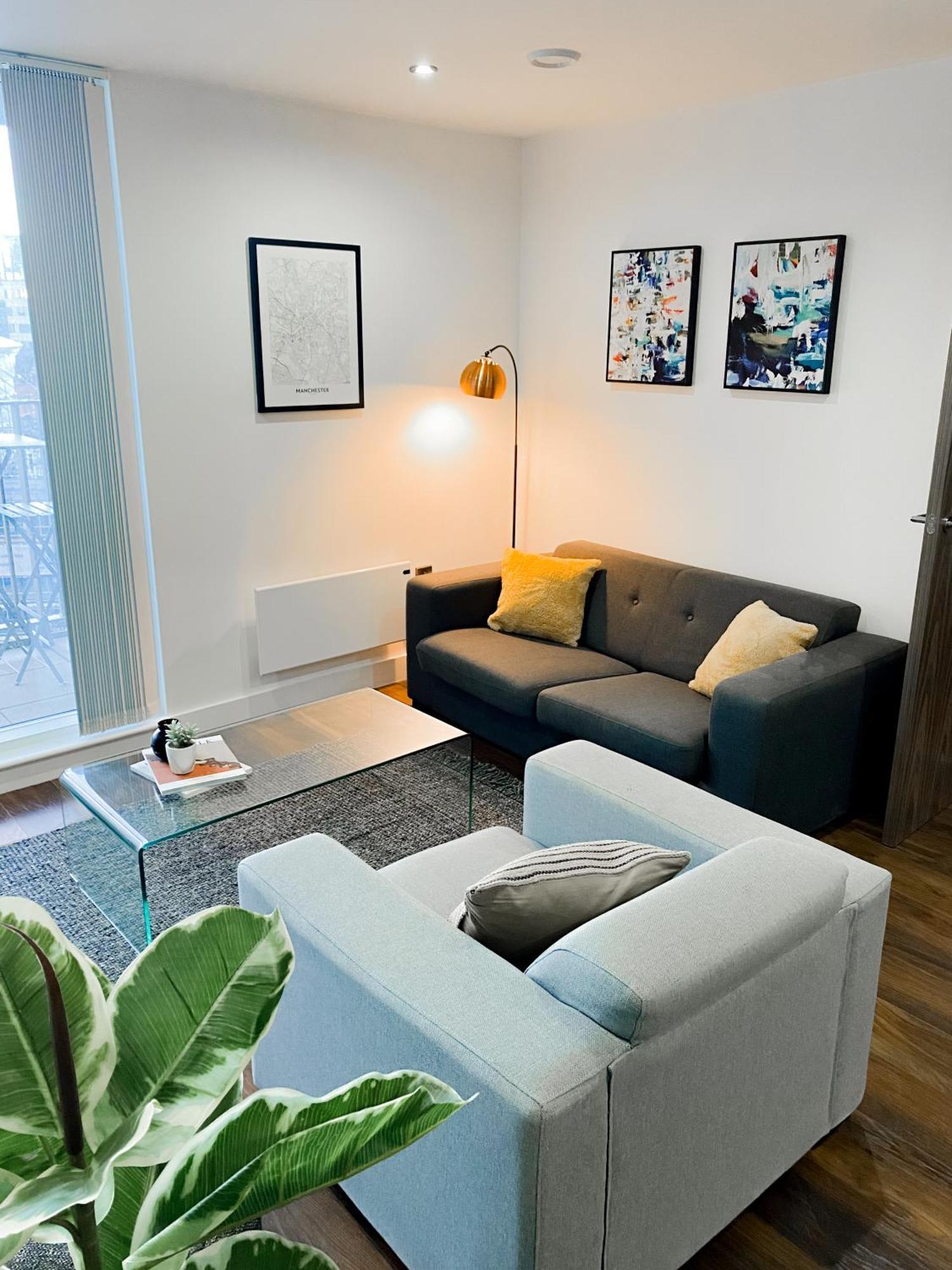 The Panda - Modern 2 Bedroom Apt In Manchester City Centre 외부 사진